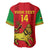 Custom Ethiopia Football Baseball Jersey 2024 Go Champions Walia Ibex