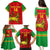 Custom Ethiopia Football Family Matching Puletasi and Hawaiian Shirt 2024 Go Champions Walia Ibex