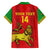 Custom Ethiopia Football Family Matching Puletasi and Hawaiian Shirt 2024 Go Champions Walia Ibex