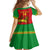 Custom Ethiopia Football Kid Short Sleeve Dress 2024 Go Champions Walia Ibex