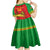 Custom Ethiopia Football Kid Short Sleeve Dress 2024 Go Champions Walia Ibex