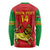 Custom Ethiopia Football Long Sleeve Shirt 2024 Go Champions Walia Ibex - Wonder Print Shop