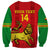 Custom Ethiopia Football Sweatshirt 2024 Go Champions Walia Ibex