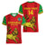 Custom Ethiopia Football Women V Neck T Shirt 2024 Go Champions Walia Ibex - Wonder Print Shop