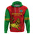 Custom Ethiopia Football Zip Hoodie 2024 Go Champions Walia Ibex - Wonder Print Shop