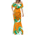 Custom Ivory Coast Football Mermaid Dress 2024 Go Champions Les Elephants - Wonder Print Shop