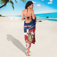 Personalized Dominican Republic Independence Day Sarong Palmchat With Map