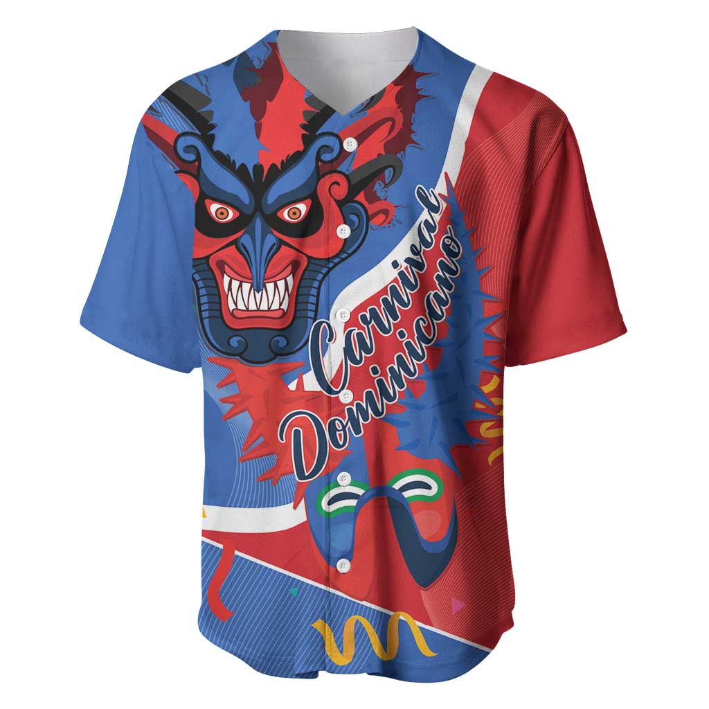 Carnival Dominicano Baseball Jersey Dominican Republic Diablos Cojuelos Mask