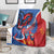 Carnival Dominicano Blanket Dominican Republic Diablos Cojuelos Mask