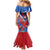 Carnival Dominicano Mermaid Dress Dominican Republic Diablos Cojuelos Mask