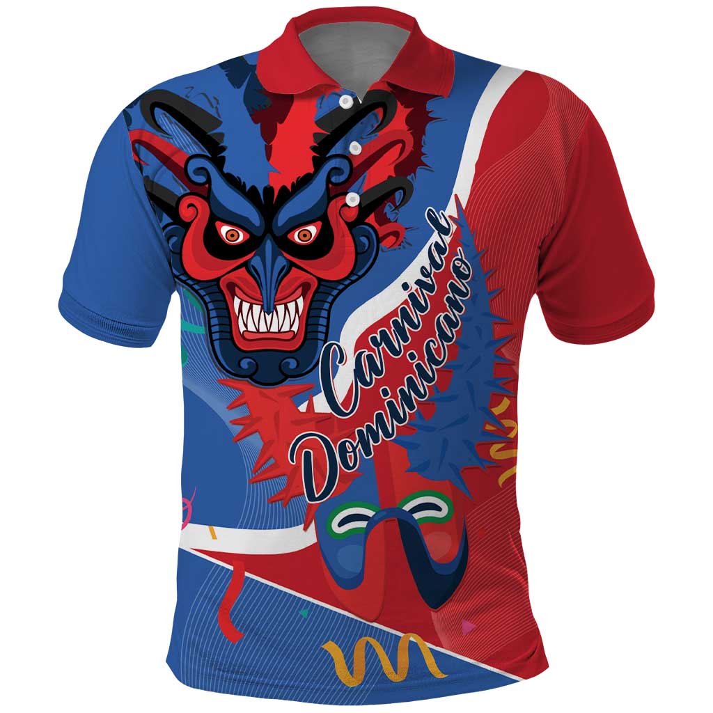 Carnival Dominicano Polo Shirt Dominican Republic Diablos Cojuelos Mask