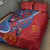 Carnival Dominicano Quilt Bed Set Dominican Republic Diablos Cojuelos Mask