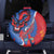 Carnival Dominicano Spare Tire Cover Dominican Republic Diablos Cojuelos Mask