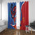 Carnival Dominicano Window Curtain Dominican Republic Diablos Cojuelos Mask - Wonder Print Shop