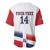 Custom Dominican Republic 2025 Baseball Baseball Jersey Go Champions Flag Style