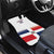 Custom Dominican Republic 2025 Baseball Car Mats Go Champions Flag Style