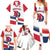 Custom Dominican Republic 2025 Baseball Family Matching Summer Maxi Dress and Hawaiian Shirt Go Champions Flag Style