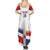 Custom Dominican Republic 2025 Baseball Family Matching Summer Maxi Dress and Hawaiian Shirt Go Champions Flag Style