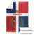 Custom Dominican Republic Football Blanket Go Champions Flag Style