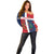 Custom Dominican Republic Football Off Shoulder Sweater Go Champions Flag Style