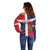 Custom Dominican Republic Football Off Shoulder Sweater Go Champions Flag Style