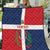 Custom Dominican Republic Football Quilt Go Champions Flag Style