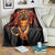 Cymru Am Byth Wales Darts Blanket Go Welsh Flame Style