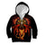 Cymru Am Byth Wales Darts Kid Hoodie Go Welsh Flame Style