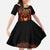 Cymru Am Byth Wales Darts Kid Short Sleeve Dress Go Welsh Flame Style