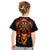 Cymru Am Byth Wales Darts Kid T Shirt Go Welsh Flame Style