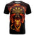 Cymru Am Byth Wales Darts T Shirt Go Welsh Flame Style