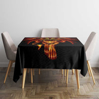Cymru Am Byth Wales Darts Tablecloth Go Welsh Flame Style