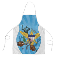 US Virgin Islands Apron Emancipation Proud Freedom Statue