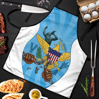 US Virgin Islands Apron Emancipation Proud Freedom Statue