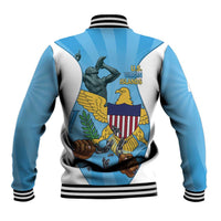 US Virgin Islands Baseball Jacket Emancipation Proud Freedom Statue
