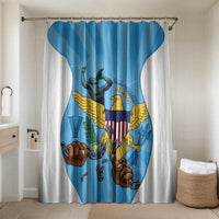 US Virgin Islands Bathroom Set Emancipation Proud Freedom Statue