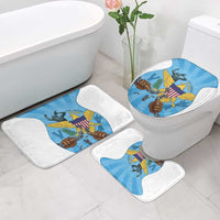 US Virgin Islands Bathroom Set Emancipation Proud Freedom Statue