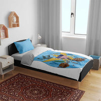 US Virgin Islands Bedding Set Emancipation Proud Freedom Statue