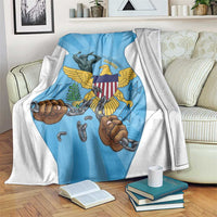 US Virgin Islands Blanket Emancipation Proud Freedom Statue