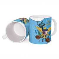 US Virgin Islands Ceramic Mug Emancipation Proud Freedom Statue