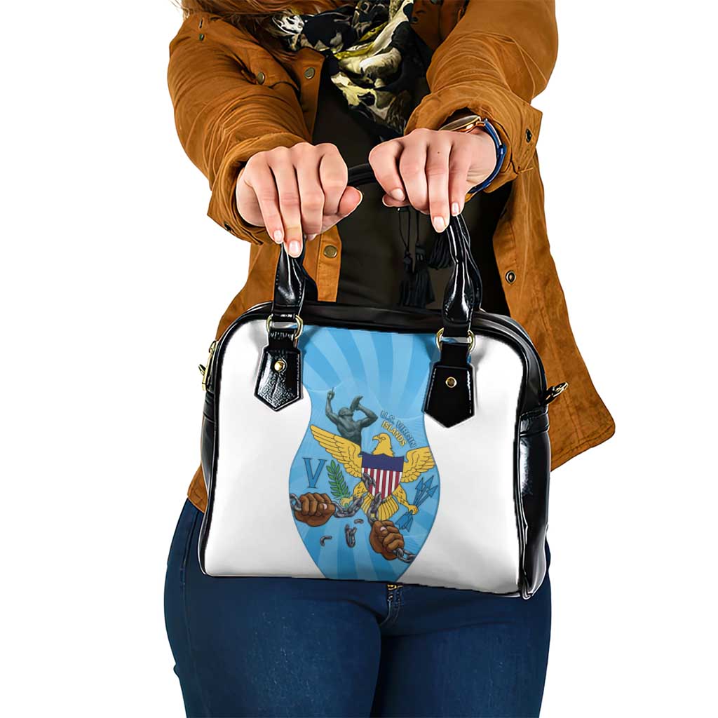 US Virgin Islands Shoulder Handbag Emancipation Proud Freedom Statue