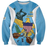 US Virgin Islands Sweatshirt Emancipation Proud Freedom Statue