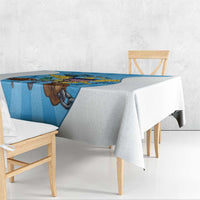US Virgin Islands Tablecloth Emancipation Proud Freedom Statue