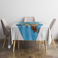US Virgin Islands Tablecloth Emancipation Proud Freedom Statue