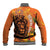 Nederland Fijne Koningsdag Baseball Jacket Netherlands Lion With Orange Tulips