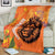 Nederland Fijne Koningsdag Blanket Netherlands Lion With Orange Tulips