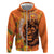 Nederland Fijne Koningsdag Hoodie Netherlands Lion With Orange Tulips