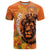 Nederland Fijne Koningsdag T Shirt Netherlands Lion With Orange Tulips