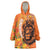 Nederland Fijne Koningsdag Wearable Blanket Hoodie Netherlands Lion With Orange Tulips