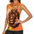 Nederland Fijne Koningsdag Women Sleeveless Polo Shirt Netherlands Lion With Orange Tulips